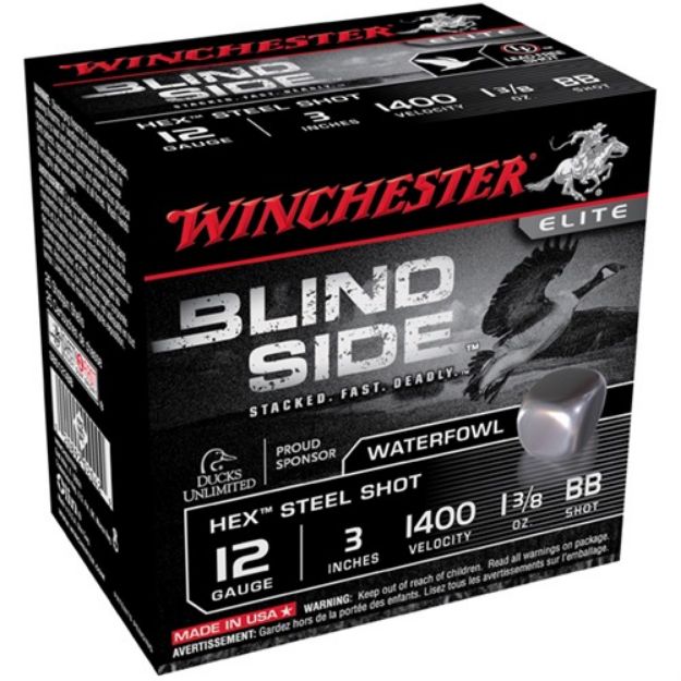 Picture of Winchester Ammo Blind Side 12Ga 3'' #Bb 1-3/8Oz 25/Bx
