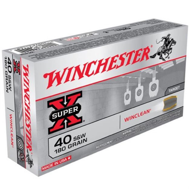 Picture of Winchester Ammo 40 S&W 180Gr Beb Winchesterclean
