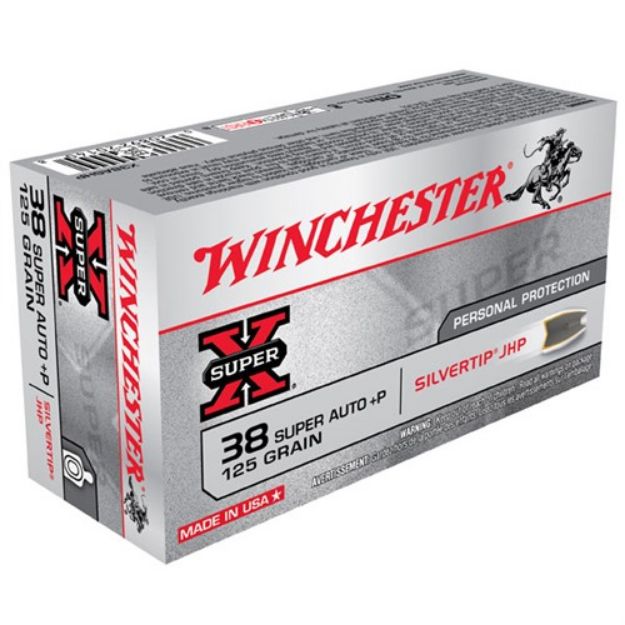 Picture of Winchester Ammo 38 Super+P 125Gr Sx Sthp