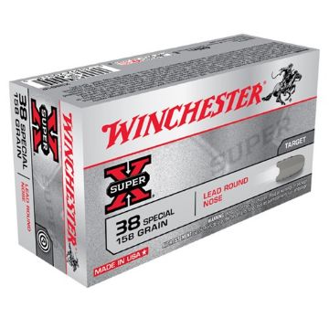 Show details for Winchester Super-X 38 Spl 158Gr Lrn 50/Bx Picture of Winchester Super-X 38 Spl 158Gr Lrn 50/Bx