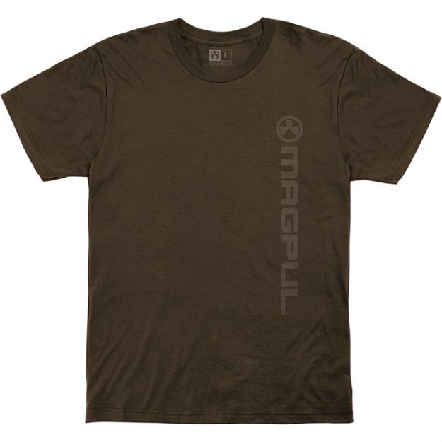 Picture of Vert Logo Cotton T-Shirt X-Large Brown