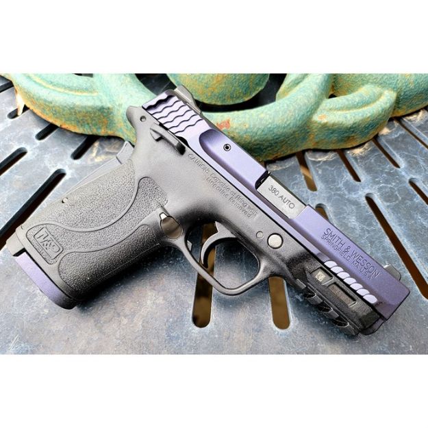 Picture of S&W Ez380 With Safety Pistol Fx Mystique Purple Cerakote