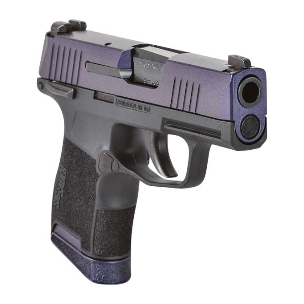 Picture of Sig P365 9Mm With Safety Pistol Fx Mystique Purple  Cerakote