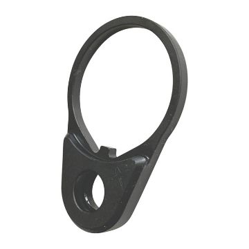 Show details for Sling Adapter End Plate, Hvy, 1 Socket Phos Blk Picture of Sling Adapter End Plate, Hvy, 1 Socket Phos Blk