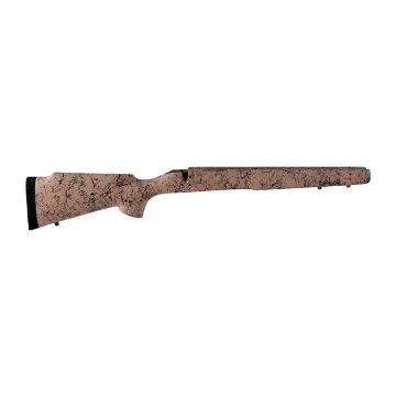 Show details for M40 Style Stock Howa Mini Action Tan/Black Spiderweb Picture of M40 Style Stock Howa Mini Action Tan/Black Spiderweb
