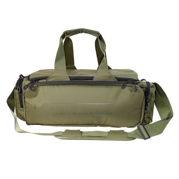 Picture of Large Range Bag Olive With Black Zips