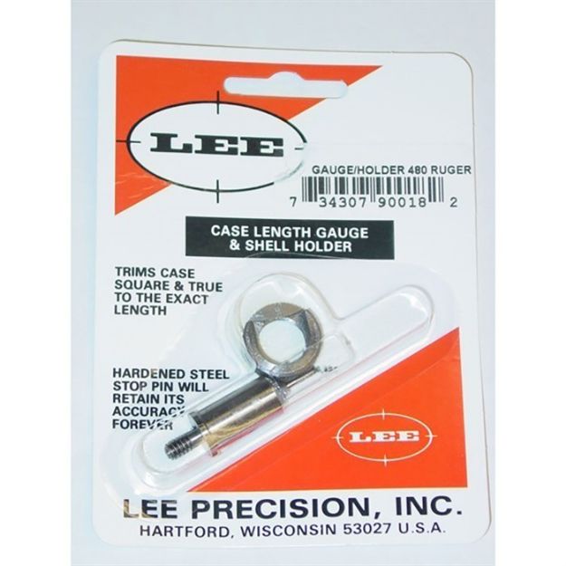 Picture of Lee Length Gauge/Shellholder 8.6 Blackout