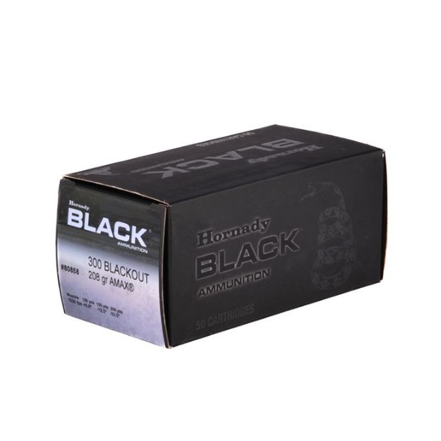 Picture of Black 300 Aac Blackout 208Gr A-Max Polymer Tipped 50/Box