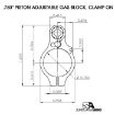 Picture of Ar-15 Adj Piston System W/Clampon .750'' Gas Block Mid Rh