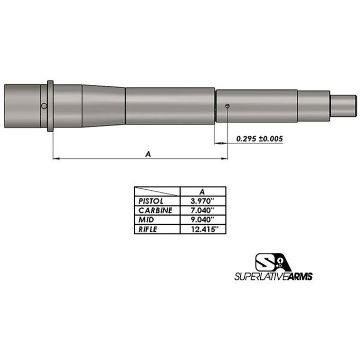 Show details for Ar-15 Adj Piston System W/Clampon .750'' Gas Block Mid Lh Picture of Ar-15 Adj Piston System W/Clampon .750'' Gas Block Mid Lh
