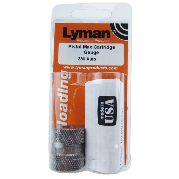 Picture of Pro Maximum Cartridge Gauges 380 Auto Stainless