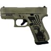 Picture of Glock 43X Mos 9Mm 3.41'' Bbl (2)10Rd Distressed Verde Trump