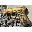 Picture of Glock 47 Mos 9Mm 4.49'' Bbl (3)17Rd Distressed Gold/Fde Trump
