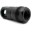 Picture of Spb Muzzle Brake 0.5 11-16-24 Threads Square Shoulder Black