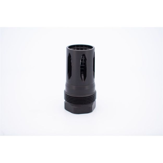 Picture of R2s Flash Hider 15X1 Rh Threads Taper Shoulder Black
