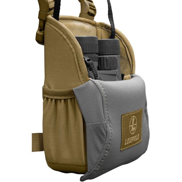 Picture of Enclosed Binocular Harness Magnetic Tan/Gray