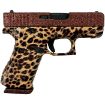 Picture of Glock 43X 9Mm 3.41''Bbl (2)10Rd W/Rail Glitter Mocha Cheetah