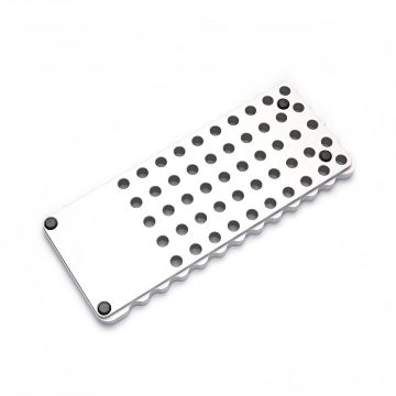 Show details for Billet Loading Block 0.452'' Clear Anodized Picture of Billet Loading Block 0.452'' Clear Anodized