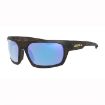 Picture of Matte Tortoise Blue Mirror Packout Shooting Glasses