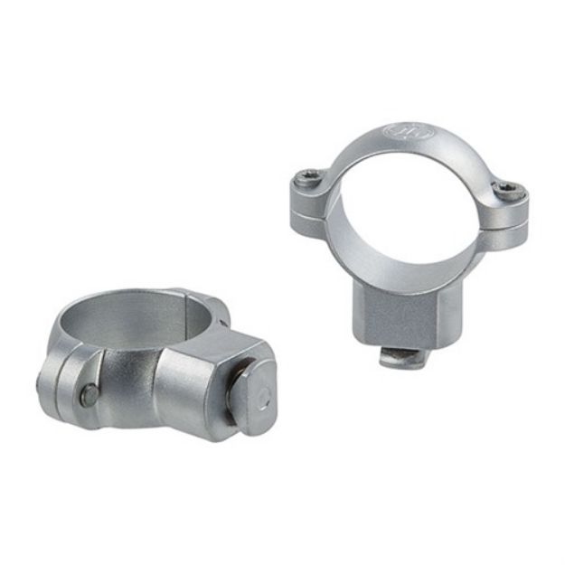 Picture of Dual Dovetail Rings 1-In High Silver