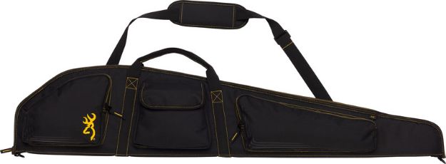 Picture of Browning Buck Mark Logo Gun Case 50" Rifle Blk/Gld W/Sling