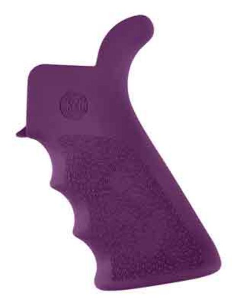Picture of Hogue Ar-15 Beavertail Grip W/Finger Grooves Purple