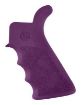 Picture of Hogue Ar-15 Beavertail Grip W/Finger Grooves Purple