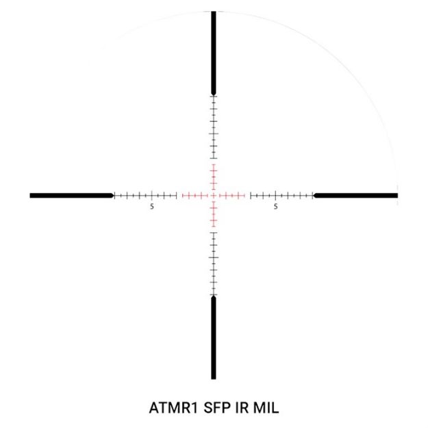 Picture of Athlon Scope Talos 6-24X50 Sf Ir Atmr1 Mil Sfp 1"