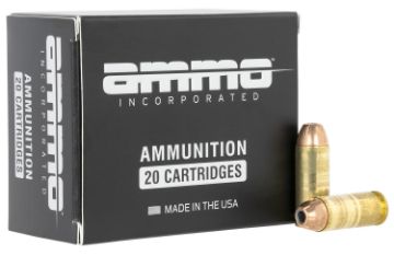 Show details for AMMO INC 10MM AUTO 180GR JHP 20/200 Picture of AMMO INC 10MM AUTO 180GR JHP 20/200