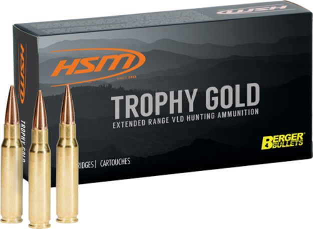 Picture of Hsm Trophy Gold 270 Wby Magnum 130Gr Berger Vld20rd 20Bx/Cs