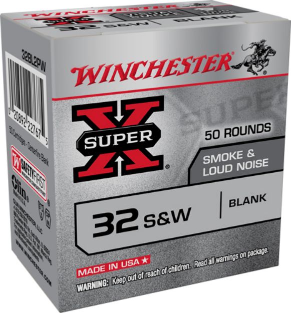 Picture of Winchester Super-X 32 Sw Smoke & Noise Blanks 50Rd 100Bx/Cs