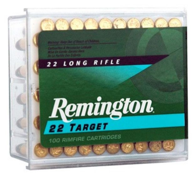 Picture of Remington Target 22Lr 40Gr Rn Standard-Vel 100Rd 50Bx/Cs