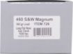 Picture of Underwood 460 Sw Mag 360Gr Flat Nose 20Rd 10Bx/Cs