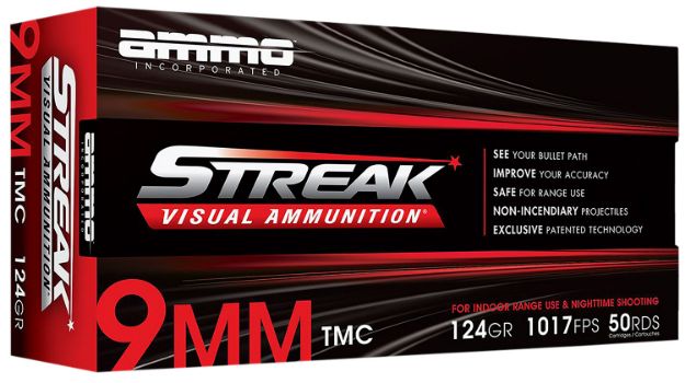 Picture of Ammo Inc 9Mm Luger 124Gr Tmc Red Streak 50Rd 20Bx/Cs <