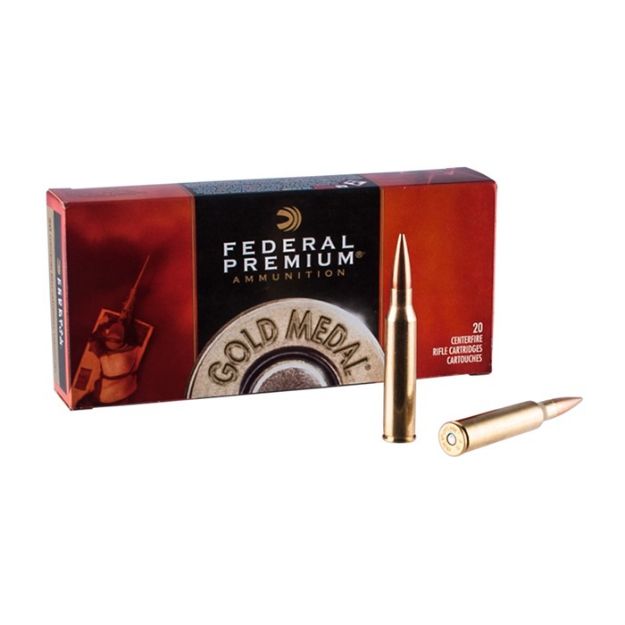 Picture of Federal Gold Medal 338 Lapua Mag 300Gr Match 20Rd 10Bx/Cs