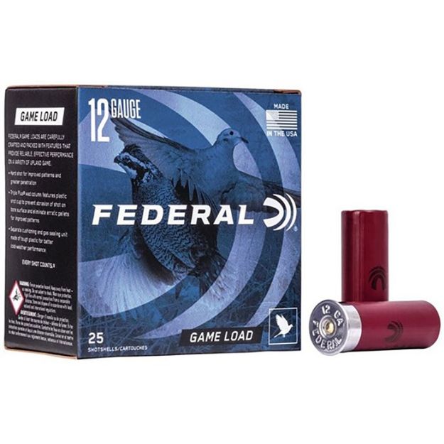 Picture of Federal Game Load 12Ga 2.75" 1Oz #7.5 25Rd 10Bx/Cs