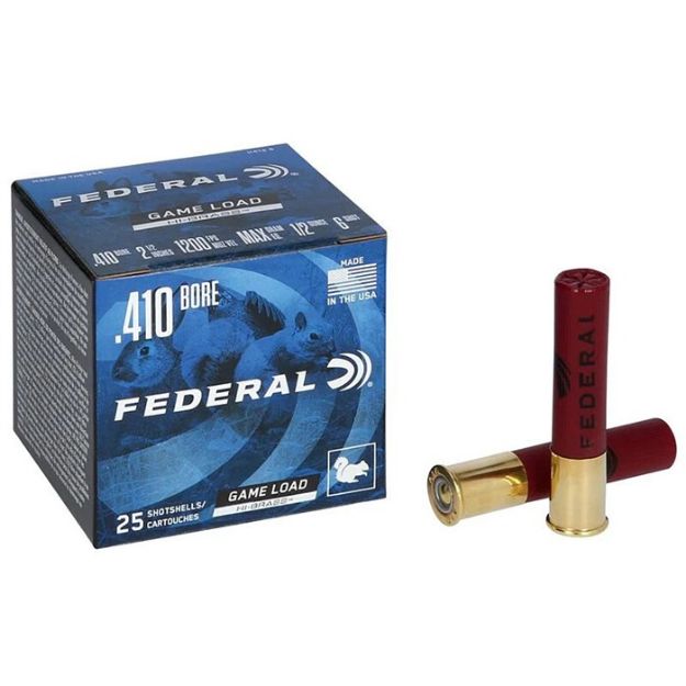 Picture of Federal Game Load 410 2.5" 1/2Oz #6 25Rd 10Bx/Cs