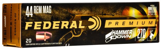 Picture of Federal Hammer Down 44 Rem Mag 270Gr Jsp 20Rd 10Bx/Cs