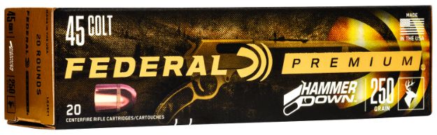 Picture of Federal Hammer Down 45 Lc 250Gr Jsp 20Rd 10Bx/Cs