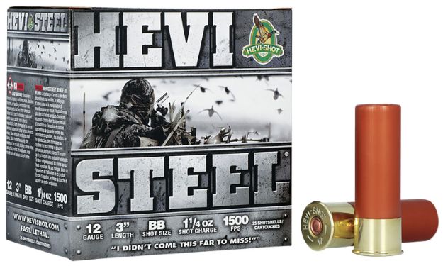 Picture of HEVI STEEL 12GA 3" BB 25/250