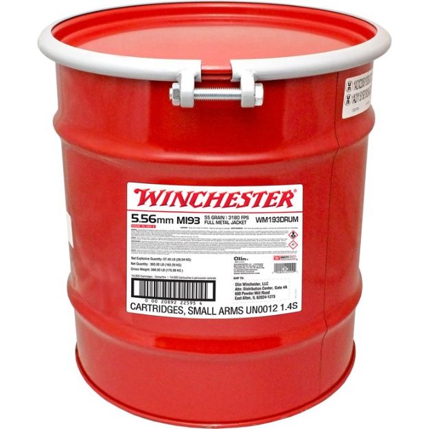Picture of Winchester Usa 5.56X45 55Gr Fmj 600Rd Case Lot
