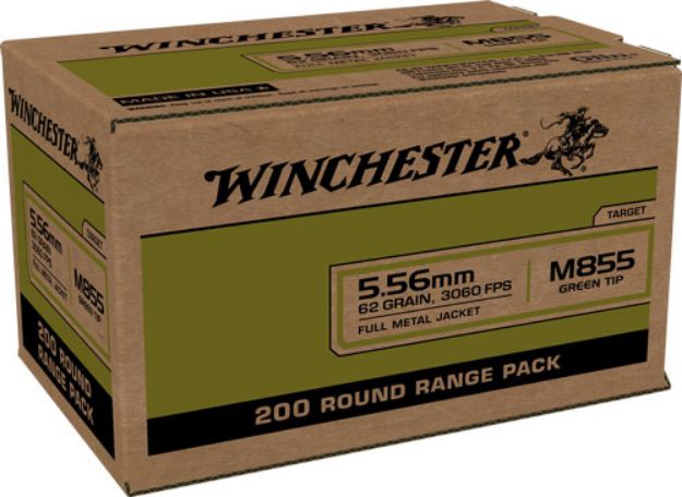 Picture of Winchester Usa 5.56X45 62Gr Green Tip 800Rd Case Lot