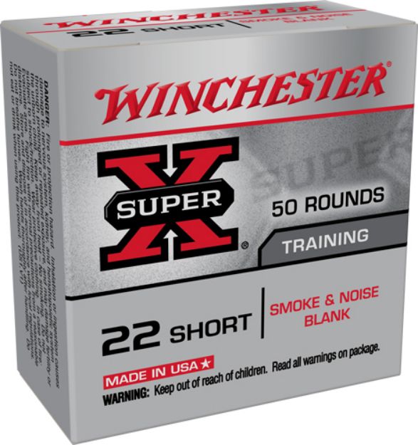 Picture of Winchester Blanks 22 Short Smoke & Noise 50Rd 100Bx/Cs