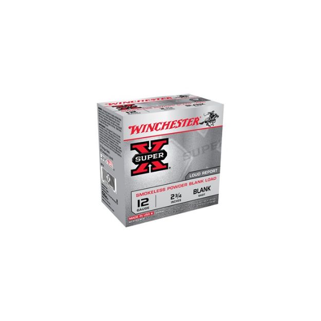 Picture of Winchester Blanks 12Ga 2.75" Smokeless 25Rd 10Bx/Cs