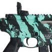 Picture of S&W M&P15-22 Sport 22Lr 16.5" 25-Sh 6-Pos Stk Robins Egg Bl<