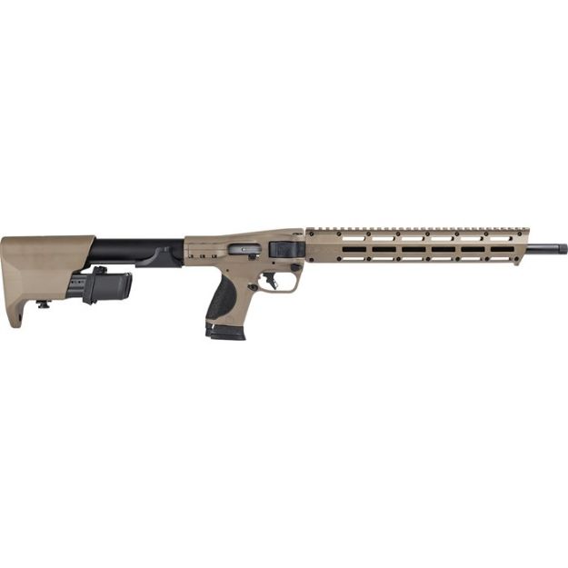 Picture of S&W M&P Fpc 9Mm Folding Carbin 16.25" 1-17Rd 2-23Rd Mags Fde