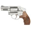 Picture of S&W 640 357 2.125" Fs 5-Shot Ss Machine Engraved W/Case