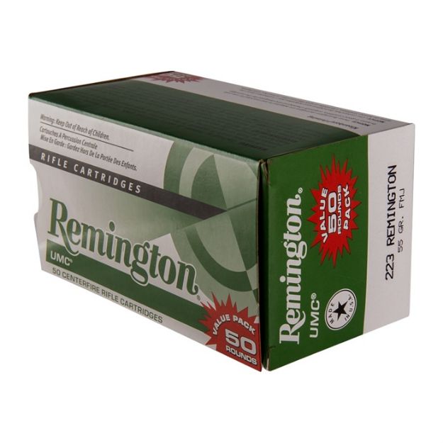 Picture of REM UMC 223REM 55GR FMJ 50/400