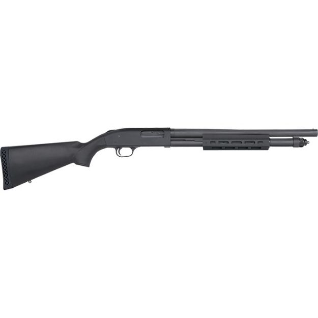 Picture of Mossberg 590A1 12Ga 3" 18.5" 7Rd M-Lok Blued/Syn