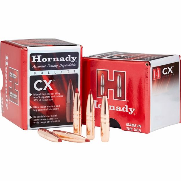 Picture of Hornady Bullets 6.5Mm .264 120Gr Cx 50Ct 25Bx/Cs